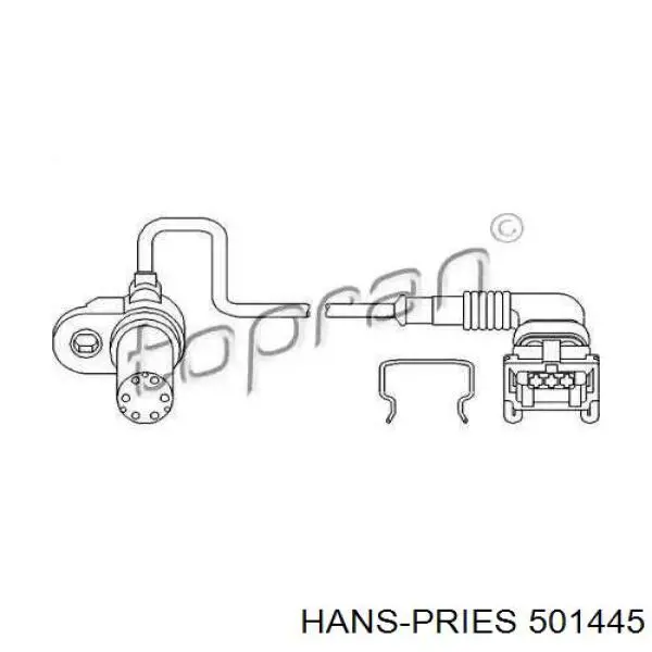 Датчик распредвала 501445 Hans Pries (Topran)