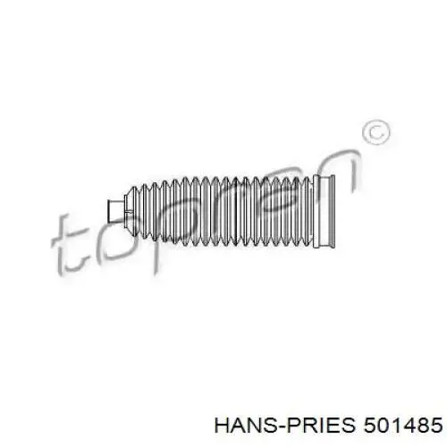 501485 Hans Pries (Topran) пыльник рулевой рейки