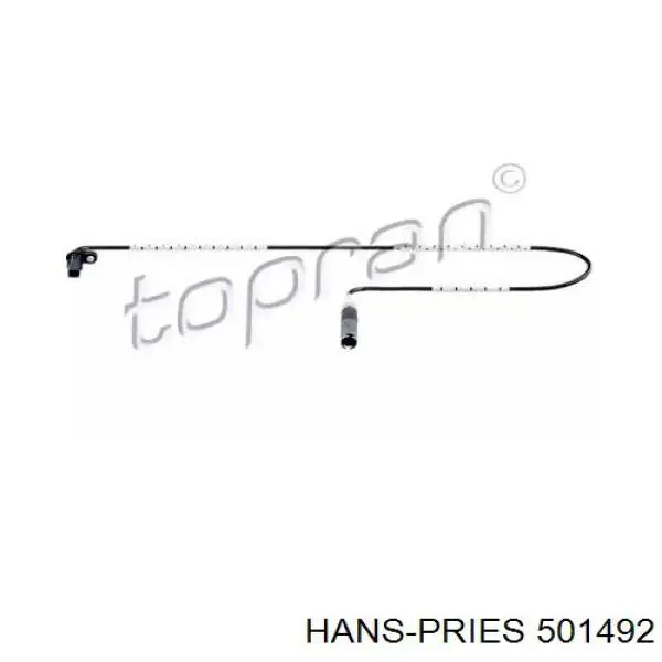 Датчик АБС (ABS) задний 501492 Hans Pries (Topran)