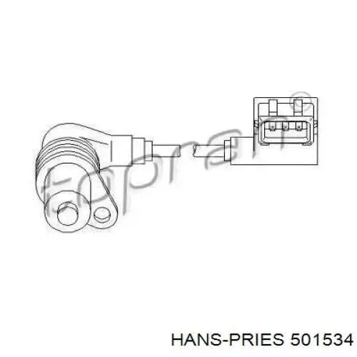 Датчик распредвала 501534 Hans Pries (Topran)