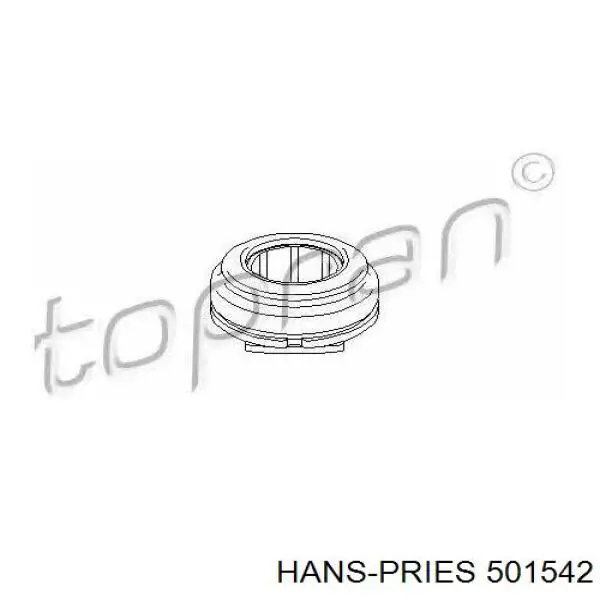 Купить 501542 Hans Pries (Topran) Шкив-демпфер коленвала