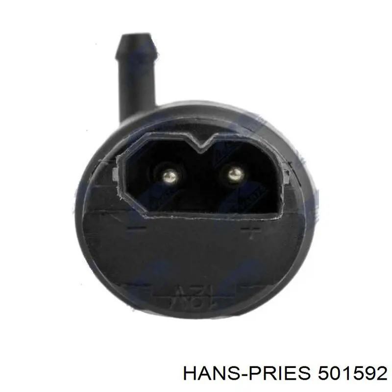 Резиновая упругая муфта кардана передняя Hans Pries (Topran) 501592