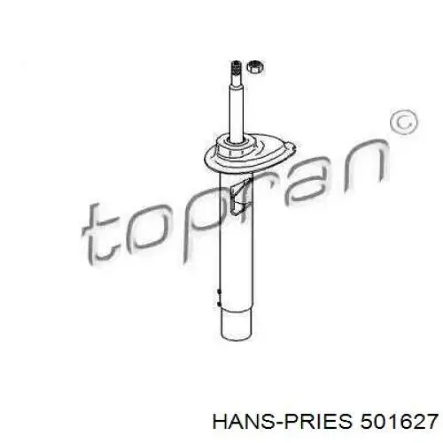 Амортизатор передний правый 501627 Hans Pries (Topran)