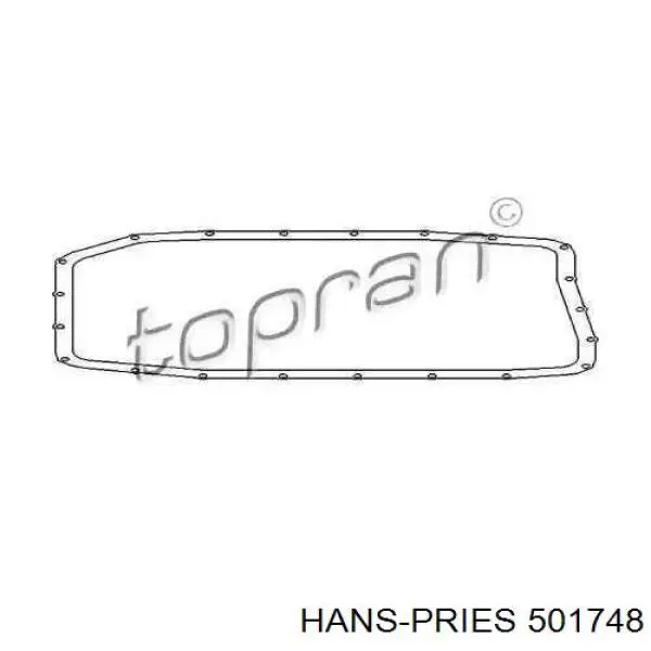 Прокладка поддона АКПП/МКПП 501748 Hans Pries (Topran)