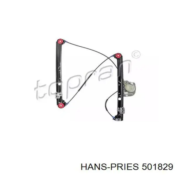 501829 Hans Pries (Topran) механизм стеклоподъемника двери передней правой