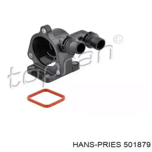 Caja del termostato 501879 Hans Pries (Topran)