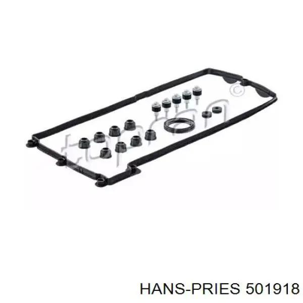 Прокладка клапанной крышки двигателя левая 501918 Hans Pries (Topran)