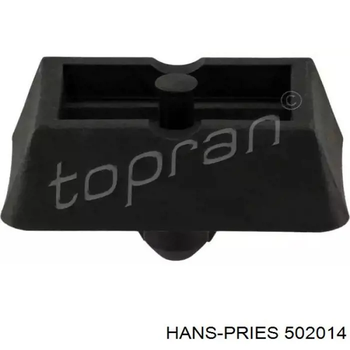 502014 Hans Pries (Topran) подушка домкрата нижняя (поддомкратник)