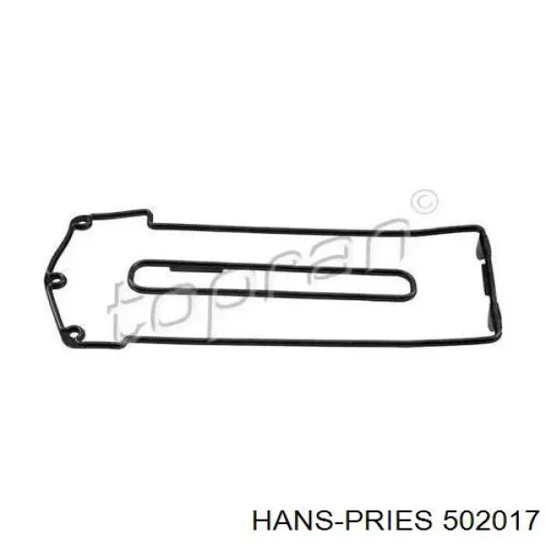 502017 Hans Pries (Topran) прокладка клапанной крышки двигателя левая