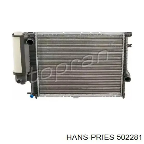 Радиатор 502281 Hans Pries (Topran)