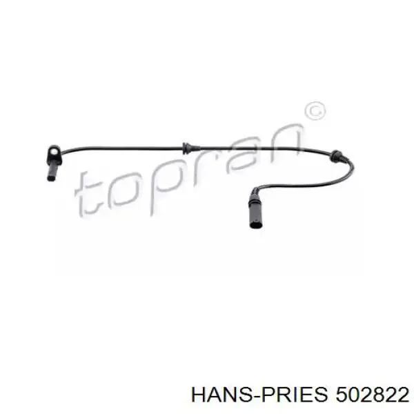 502 822 Hans Pries (Topran) sensor dianteiro de abs