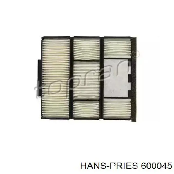 Фильтр салона 600045 Hans Pries (Topran)