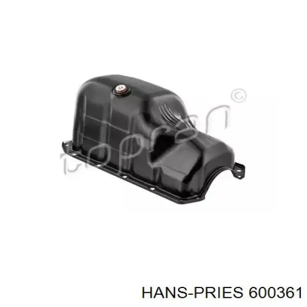 Поддон масляный картера двигателя HANS PRIES 600361