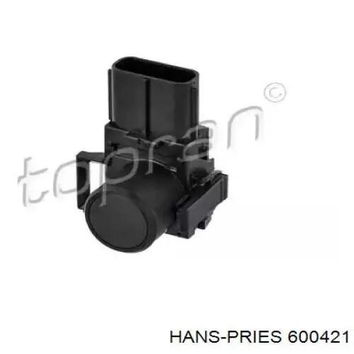 600421 Hans Pries (Topran) sensor traseiro de sinalização de estacionamento (sensor de estacionamento)