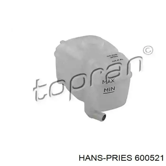 Бачок системы охлаждения 600521 Hans Pries (Topran)