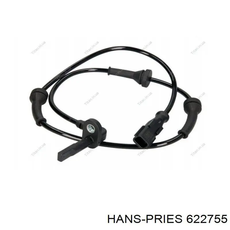 622755 Hans Pries (Topran) sensor dianteiro de abs
