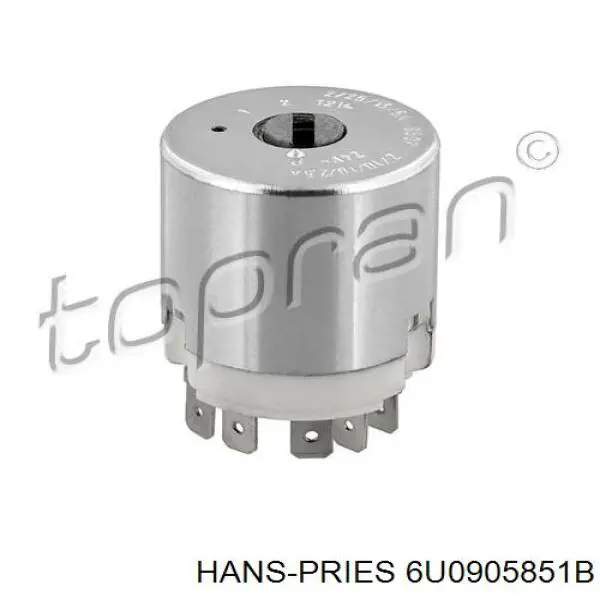 6U0905851B VAG Корпус замка зажигания