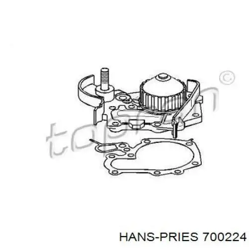 Помпа 700224 Hans Pries (Topran)