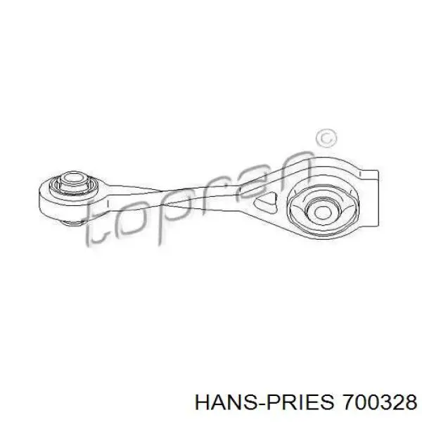 Задняя опора двигателя 700328 Hans Pries (Topran)