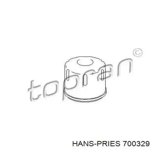 Масляный фильтр 700329 Hans Pries (Topran)