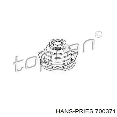 Пыльник ШРУСа передней полуоси внутренний левый 700371 Hans Pries (Topran)