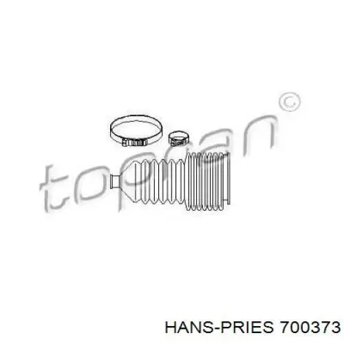 Пыльник рулевой рейки 700373 Hans Pries (Topran)