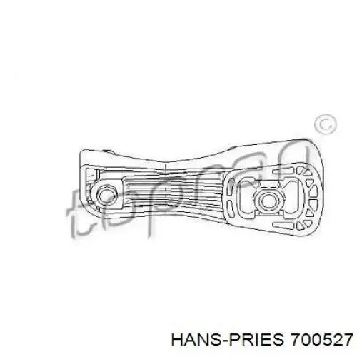 Задняя опора двигателя 700527 Hans Pries (Topran)