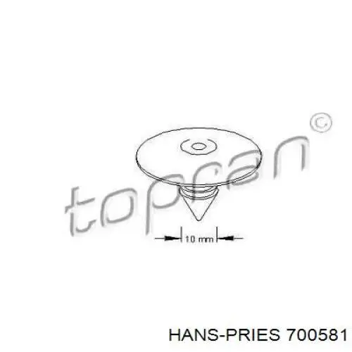  700581 Hans Pries (Topran)