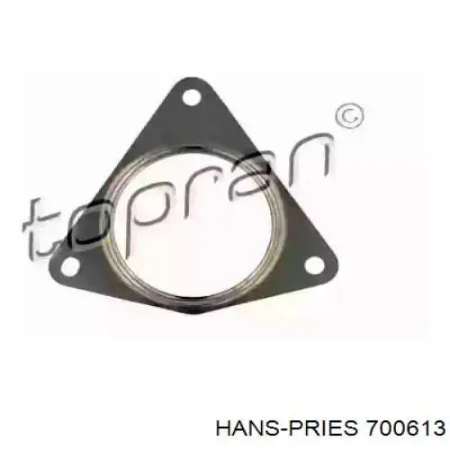 700613 Hans Pries (Topran) прокладка приемной трубы глушителя