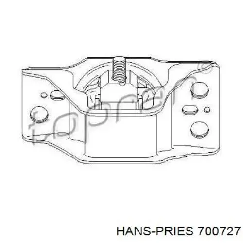 Правая подушка двигателя 700727 Hans Pries (Topran)