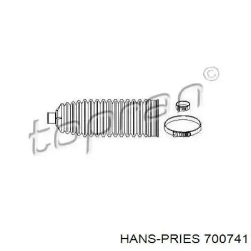 Пыльник рулевой рейки 700741 Hans Pries (Topran)