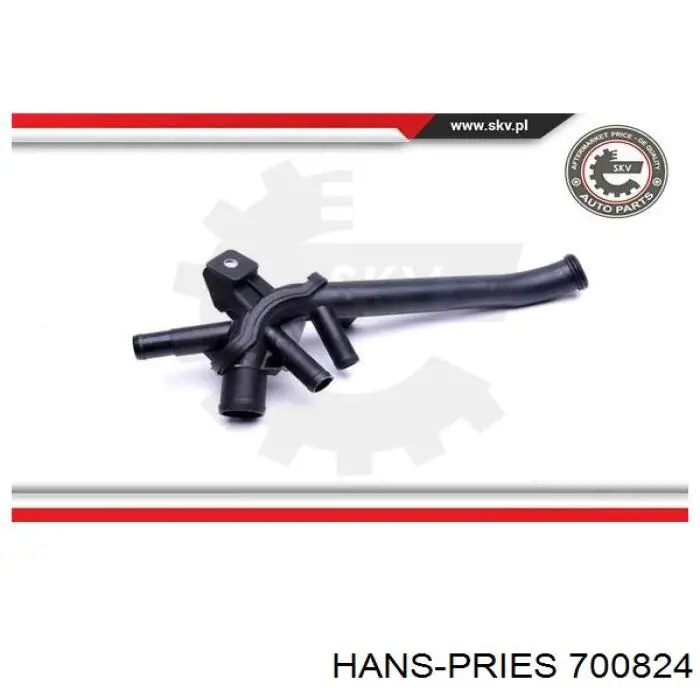 Mangueira (cano derivado) do sistema de esfriamento Hans Pries (Topran) 700824 preço, a partir de 52,75 USD