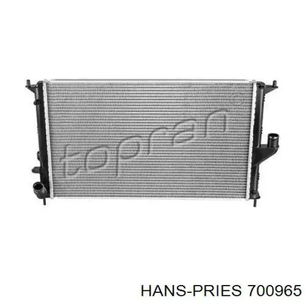 Радиатор 700965 Hans Pries (Topran)