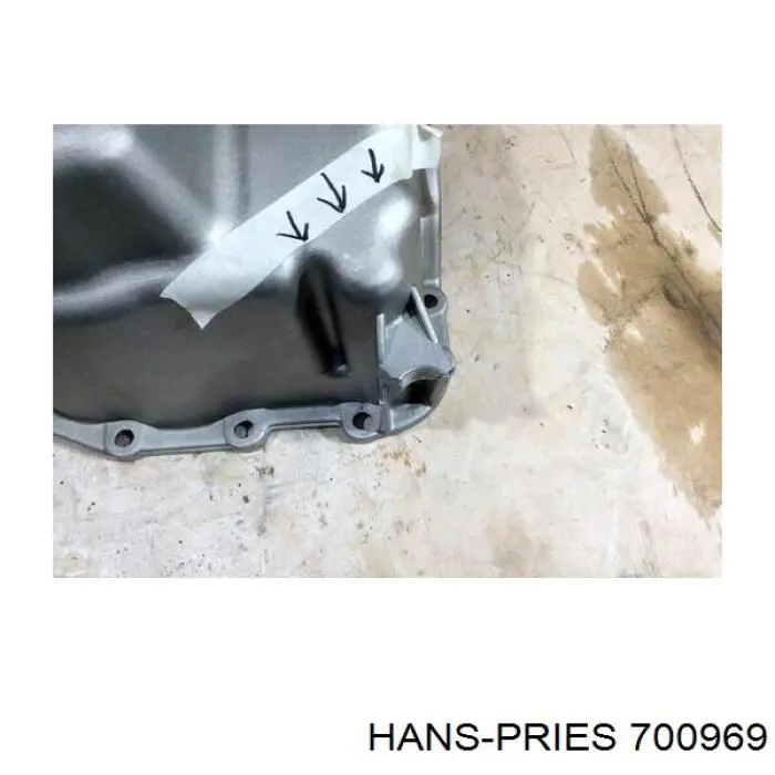 Поддон двигателя 700969 Hans Pries (Topran)