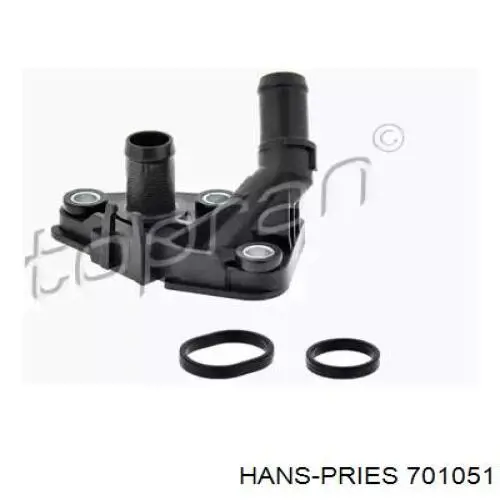Фланец системы охлаждения Hans Pries (Topran) 701051 цена, от 4.74 USD