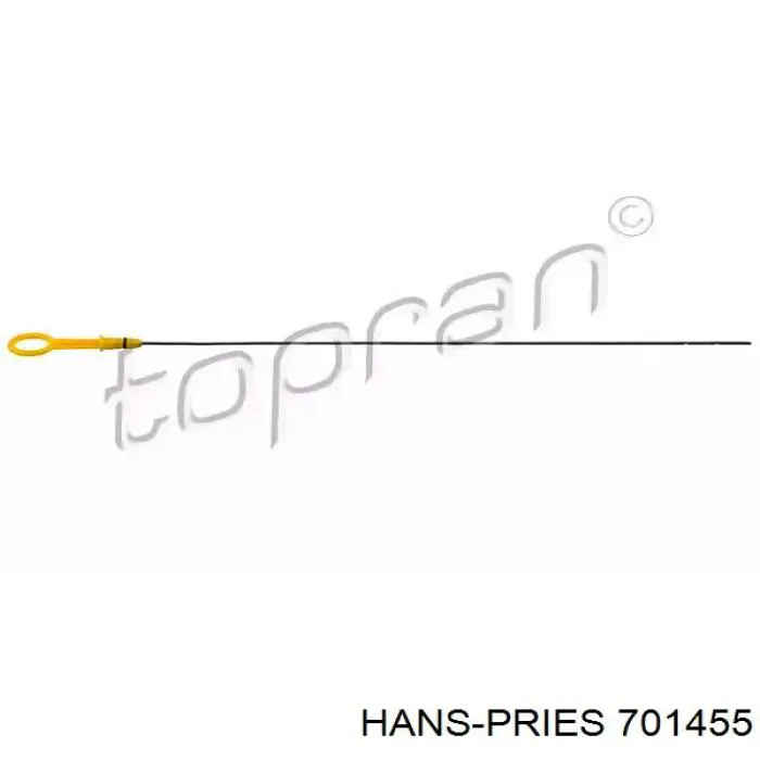 Щуп (индикатор) уровня масла в двигателе Hans Pries (Topran) 701455