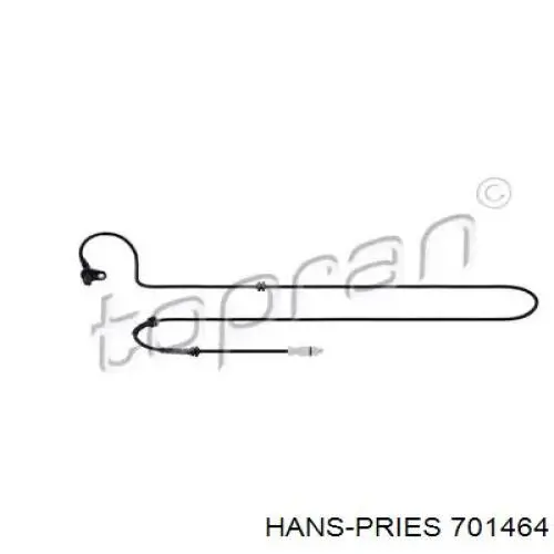 Датчик АБС (ABS) задний правый 701464 Hans Pries (Topran)