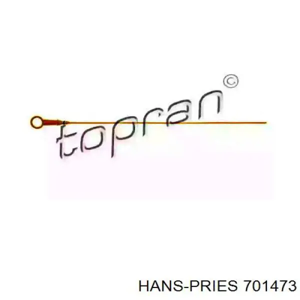 Щуп (индикатор) уровня масла в двигателе Hans Pries (Topran) 701473