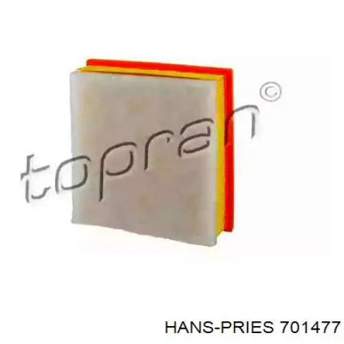 Воздушный фильтр 701477 Hans Pries (Topran)