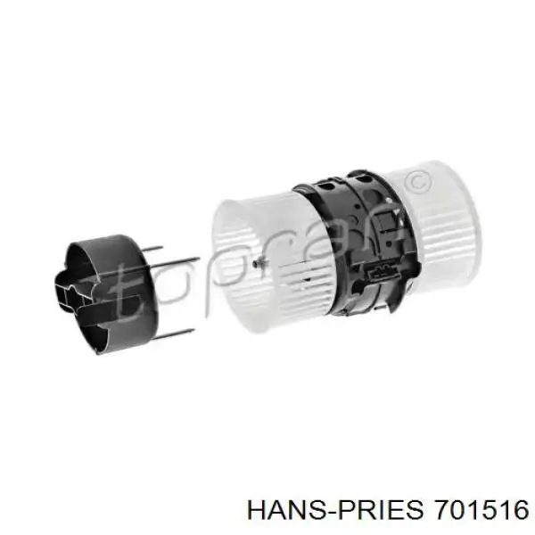 Вентилятор печки 701516 Hans Pries (Topran)