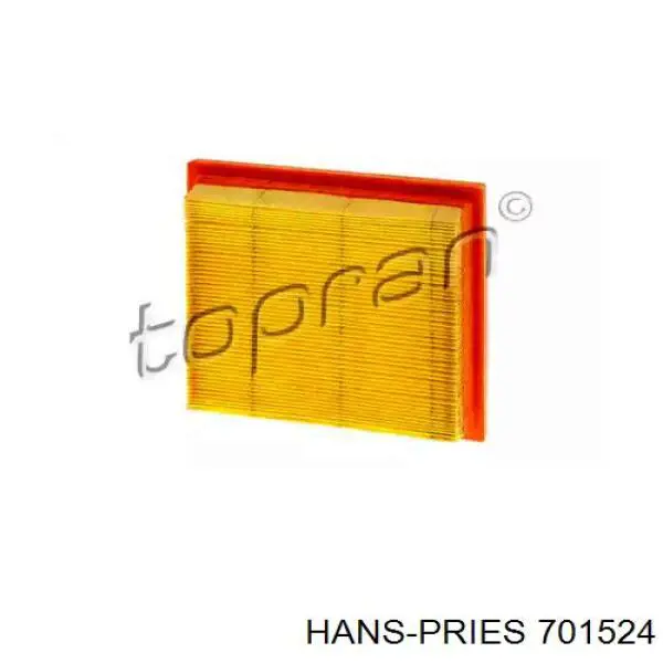 Воздушный фильтр 701524 Hans Pries (Topran)