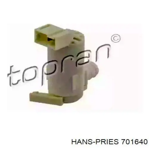 Моторчик омывателя 701640 Hans Pries (Topran)