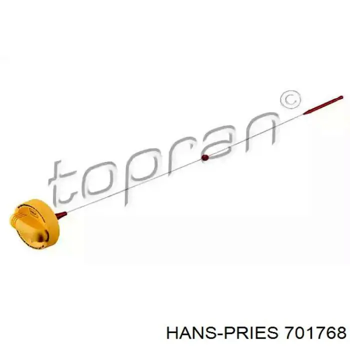 701768 Hans Pries (Topran) щуп (индикатор уровня масла в двигателе)