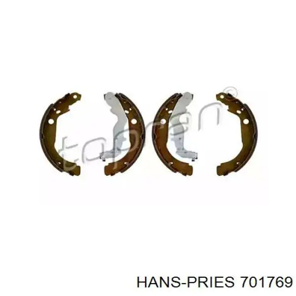 Задние барабанные колодки 701769 Hans Pries (Topran)