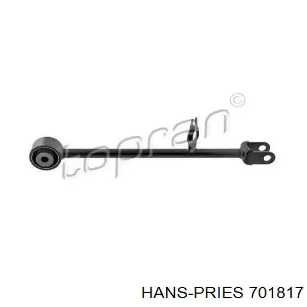 Рычаг (тяга) задней подвески продольный нижний левый 701817 Hans Pries (Topran)