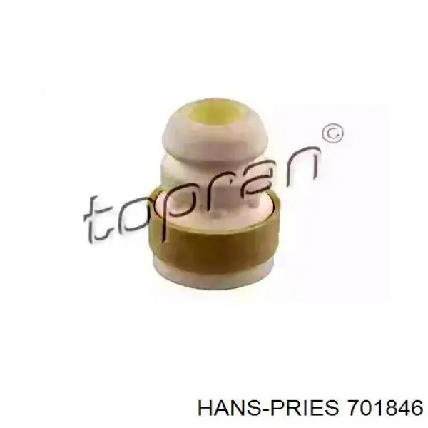 701846 Hans Pries (Topran) pára-choque (grade de proteção de amortecedor dianteiro)