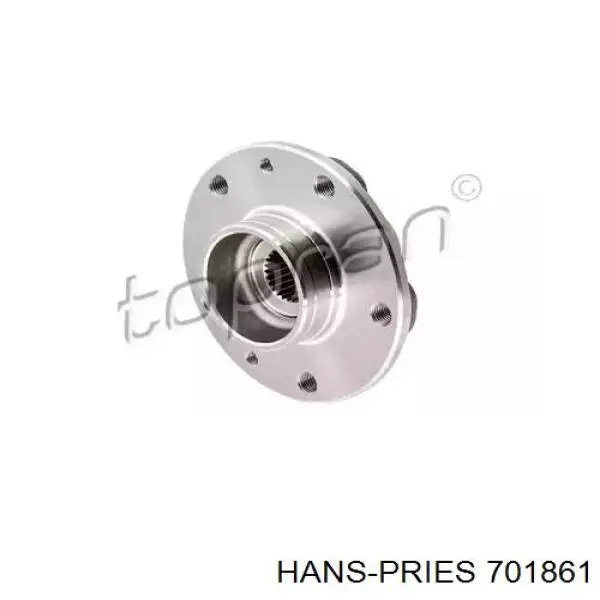 701861 Hans Pries (Topran) Ступица колеса передняя