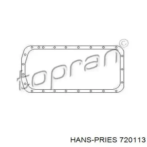 720113 Hans Pries (Topran) прокладка поддона картера двигателя
