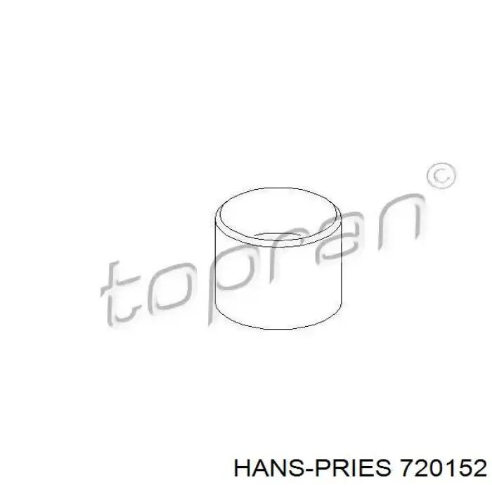 720152 Hans Pries (Topran) гидрокомпенсатор (гидротолкатель, толкатель клапанов)