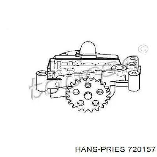 Масляный насос 720157 Hans Pries (Topran)